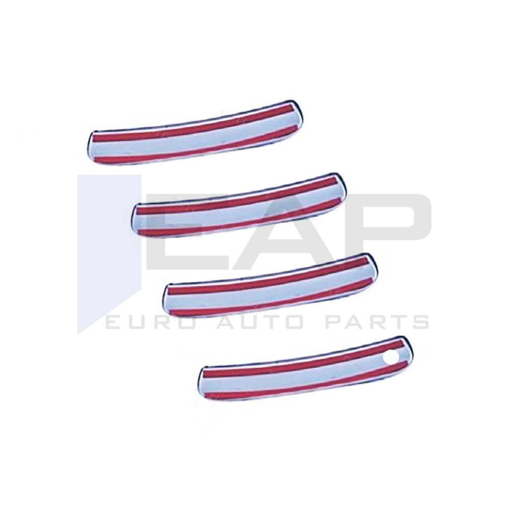 Door Handle Cover - 4 Doors - Stainless Steel
