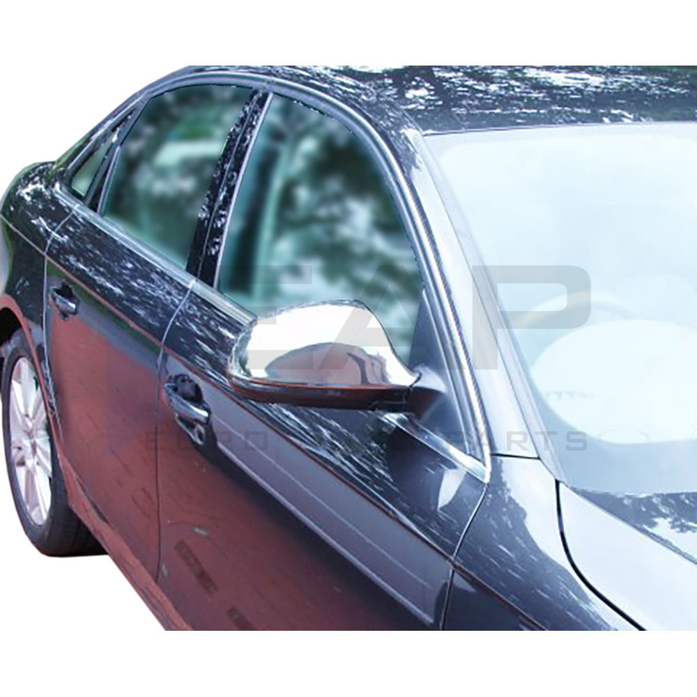 Mirror Cover - 2 Pcs - Stainless Steel