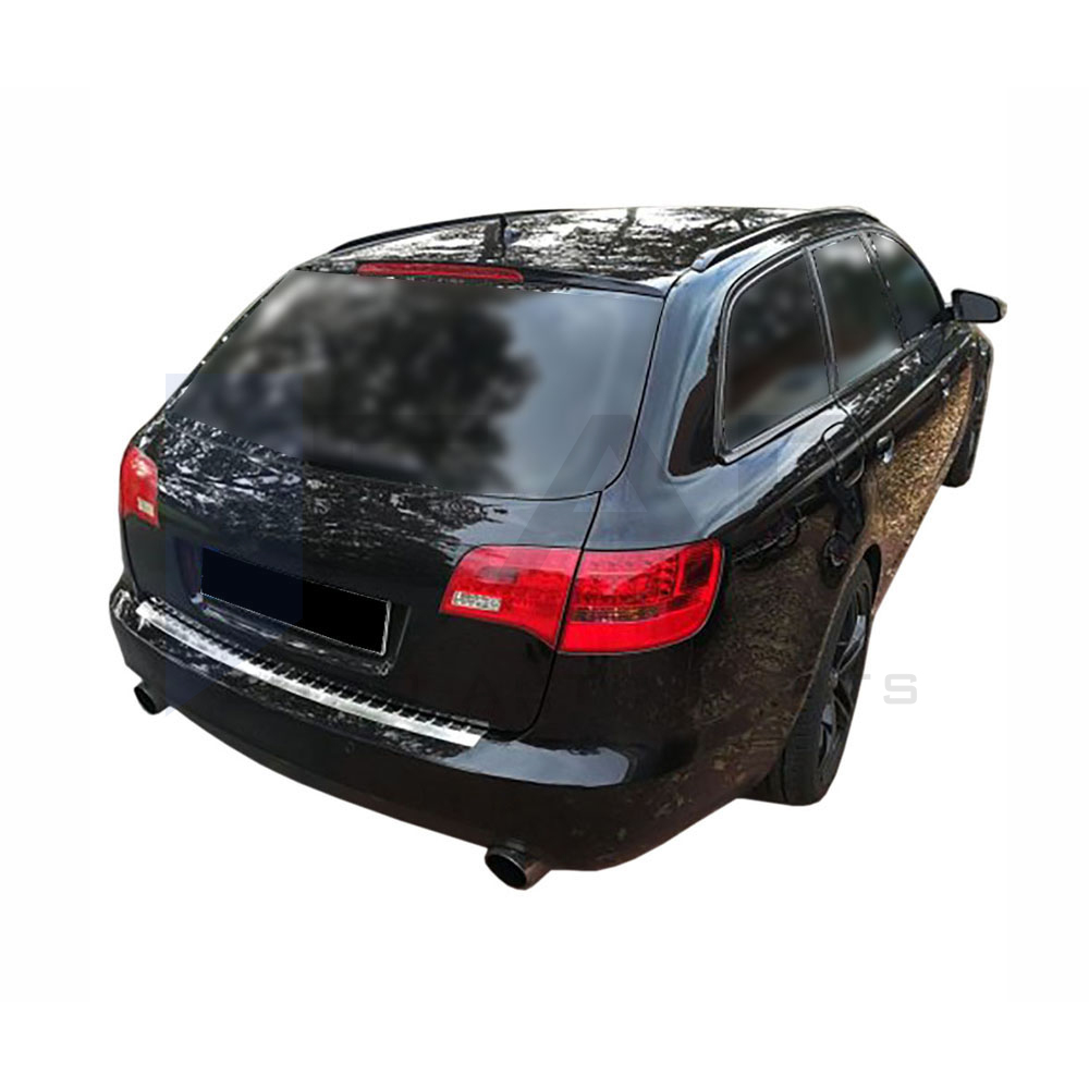 Rear Bumper Protector - Stainless Steel