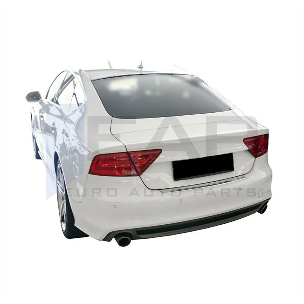 Rear Bumper Protector - Stainless Steel