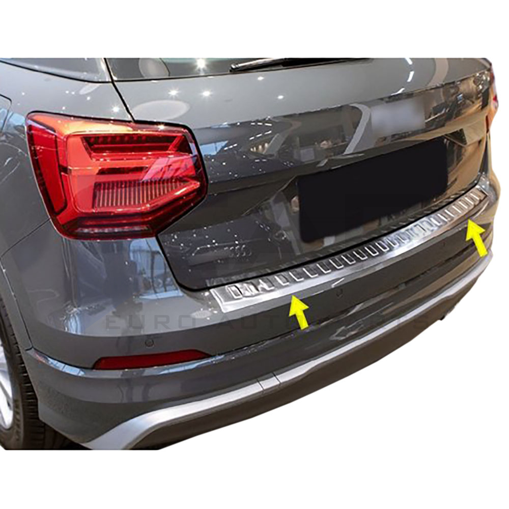 Rear Bumper Protector - Stainless Steel