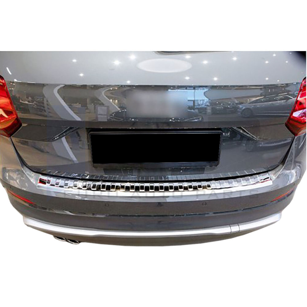Rear Bumper Protector - Stainless Steel