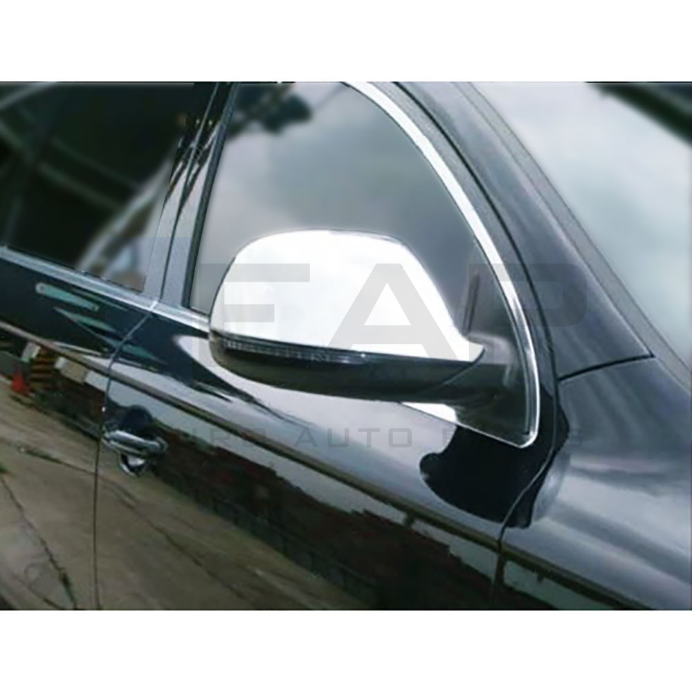 Mirror Cover - 2 Pcs - Stainless Steel