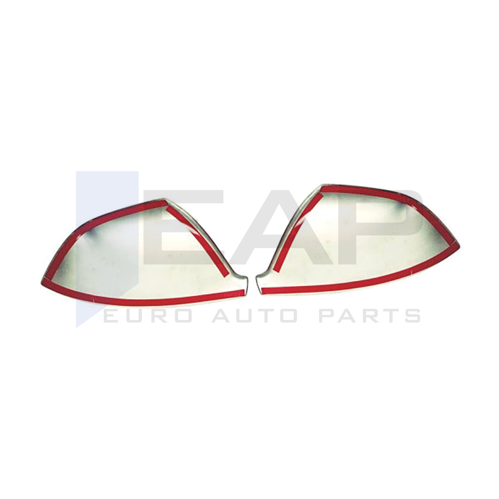 Mirror Cover - 2 Pcs - Stainless Steel