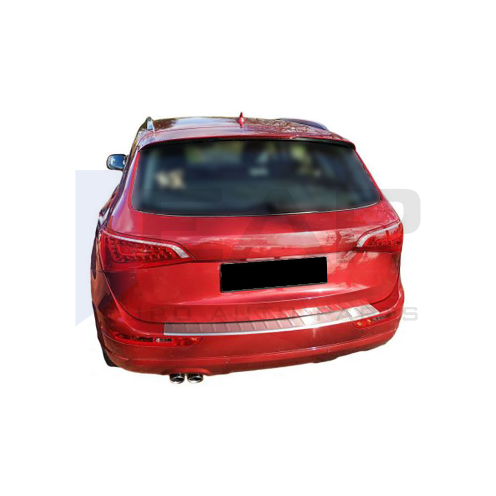Rear Bumper Protector - Stainless Steel