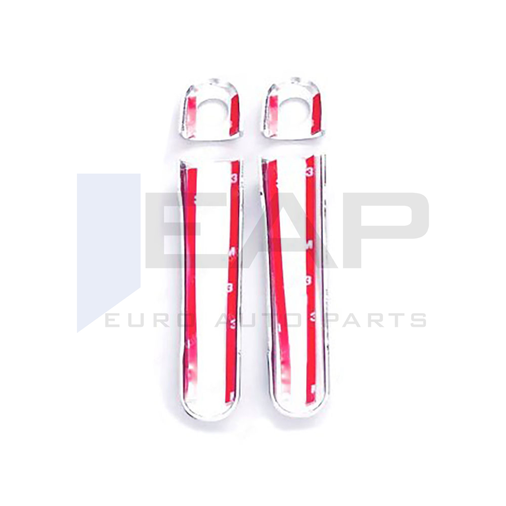 Door Handle Cover (Double Hole) - 2 Doors - Stainless Steel