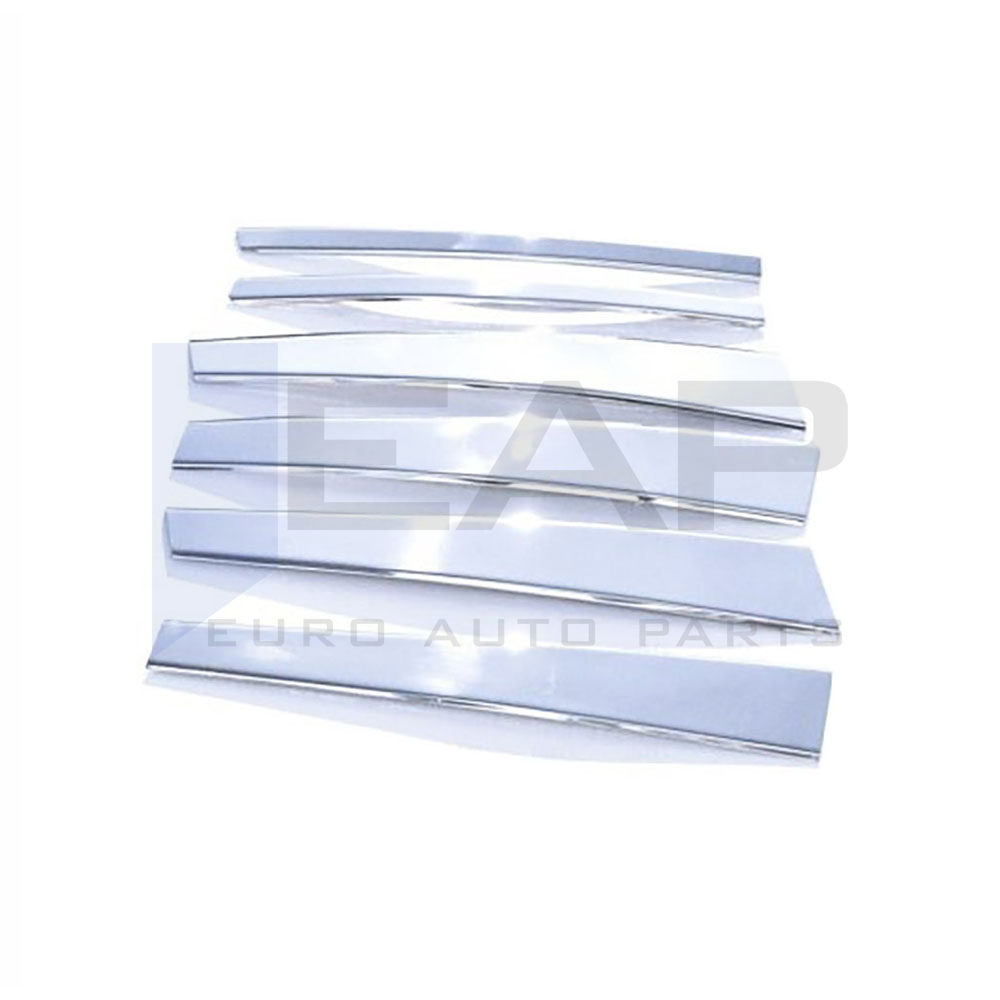 Door Post Set - 6 Pcs - Stainless Steel
