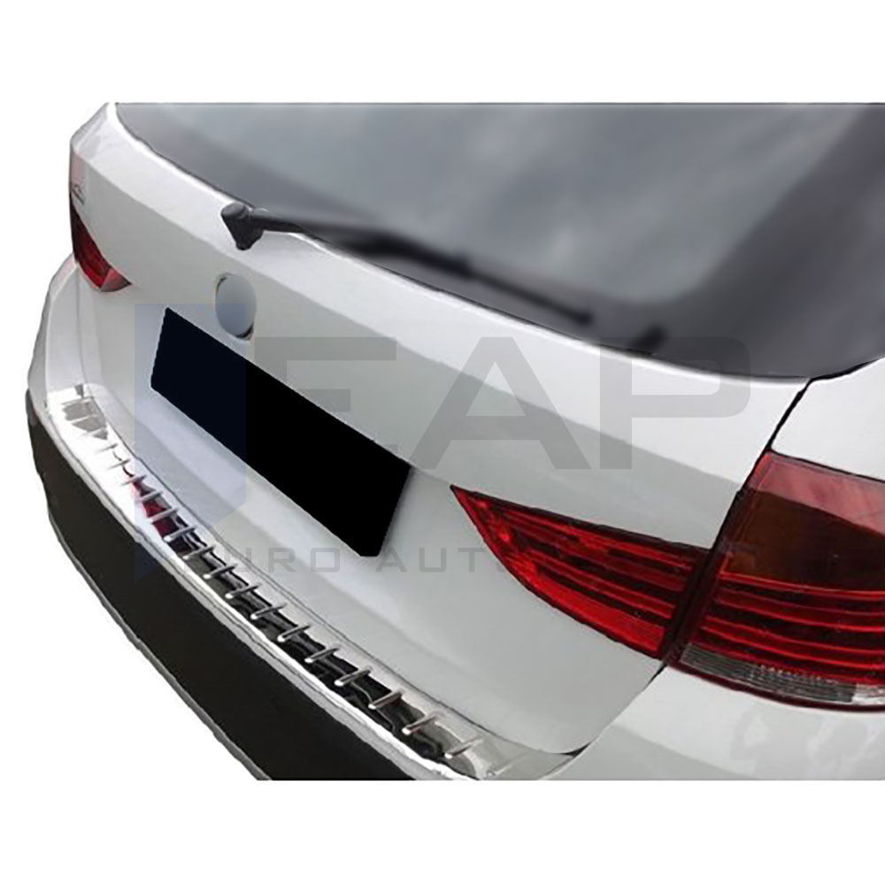 Rear Bumper Protector - Stainless Steel