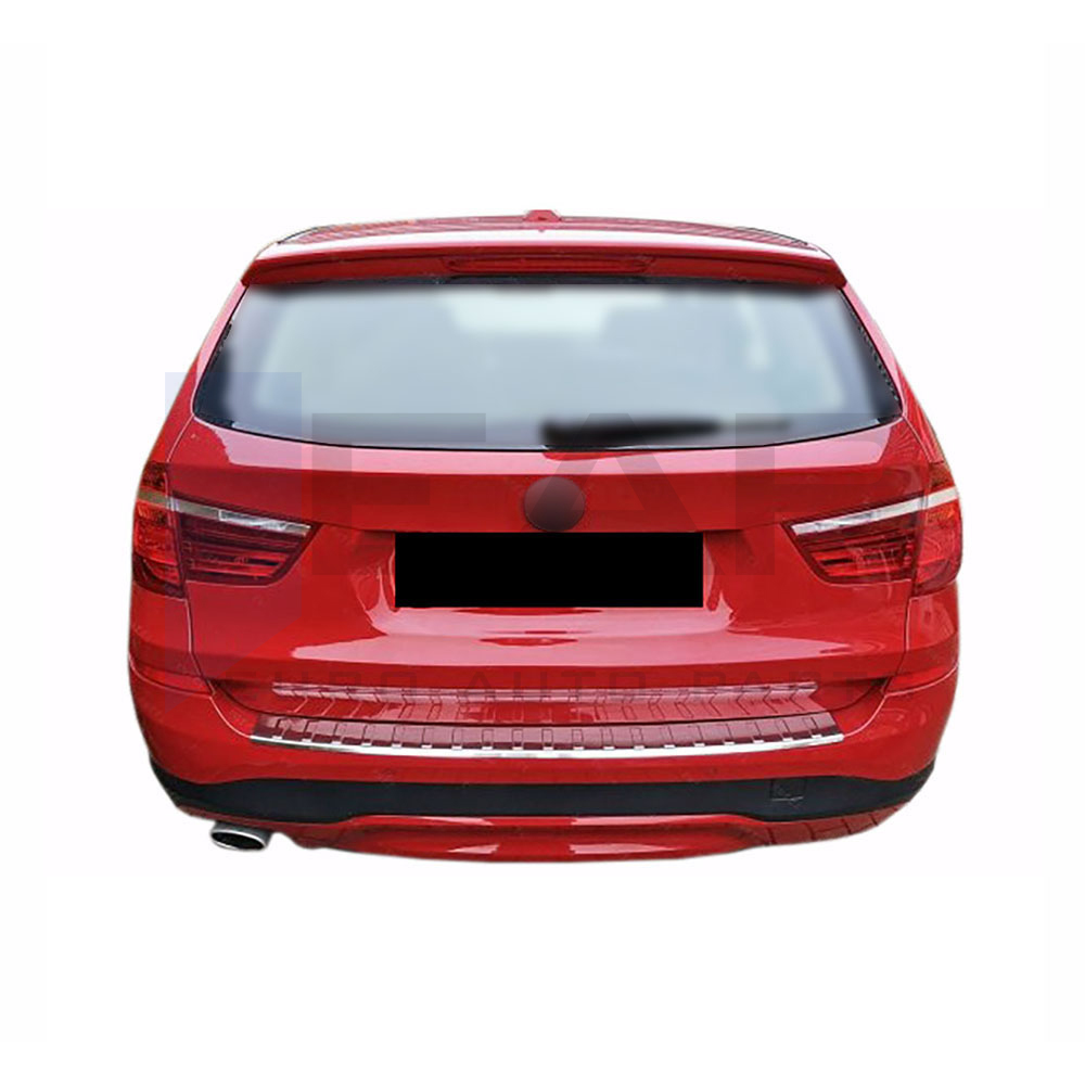 Rear Bumper Protector - Stainless Steel