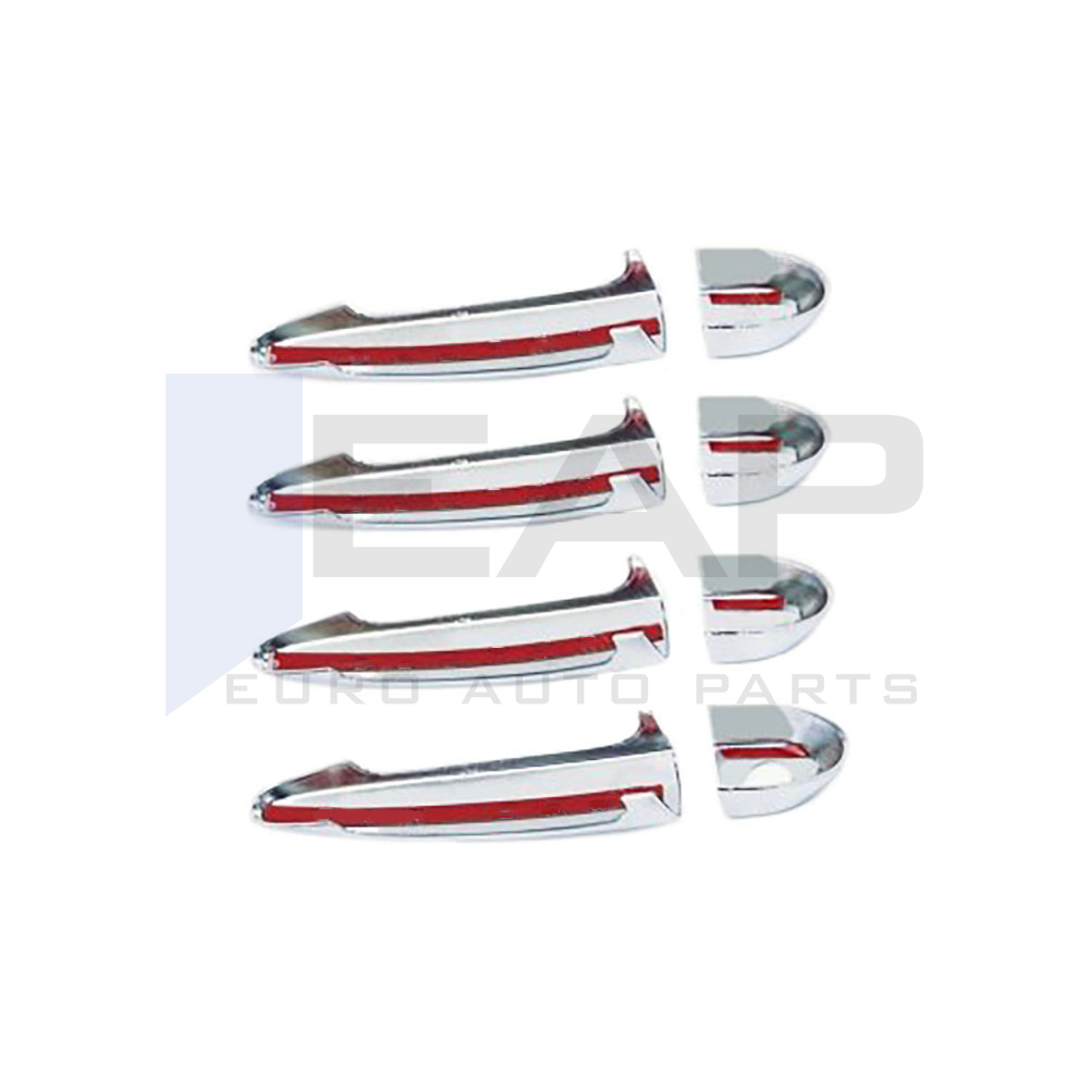Door Handle Cover - 4 Doors - Stainless Steel