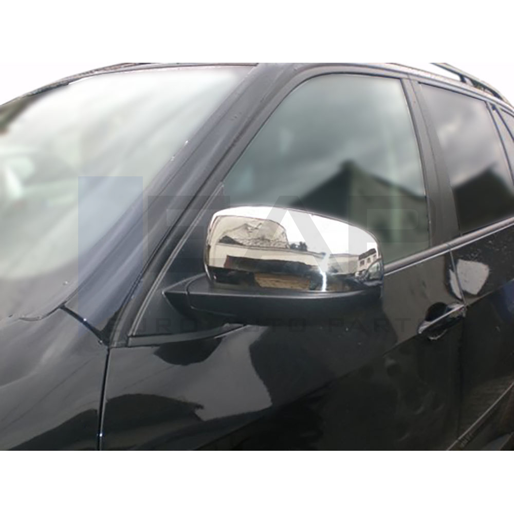 Mirror Cover 2 Pcs. Stainless Steel