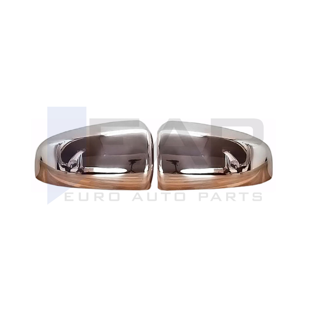 Mirror Cover 2 Pcs. Stainless Steel
