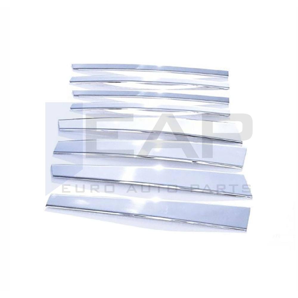 Door Post Set - 8 Pcs - Stainless Steel