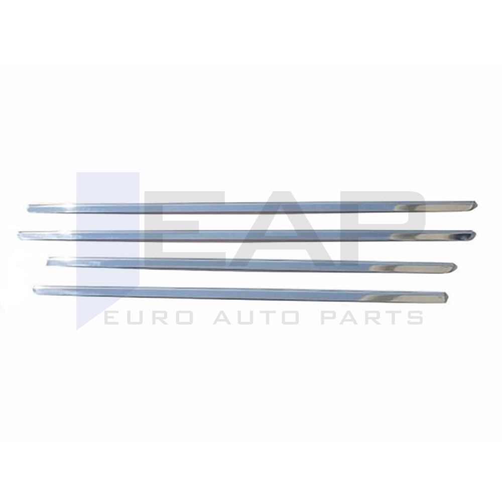Window Frame Garnish - 4 Pcs - Stainless Steel