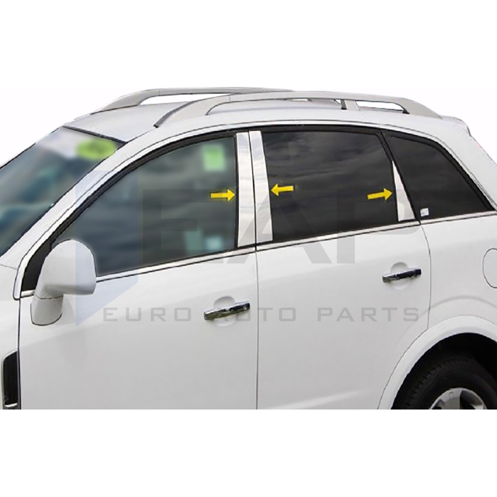 Door Post - 6 Pcs - Stainless Steel