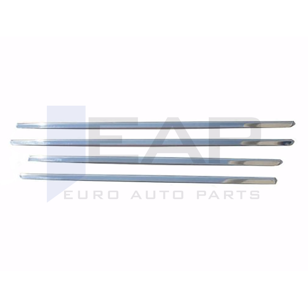 Window Frame Garnish - 6 Pcs - Stainless Steel