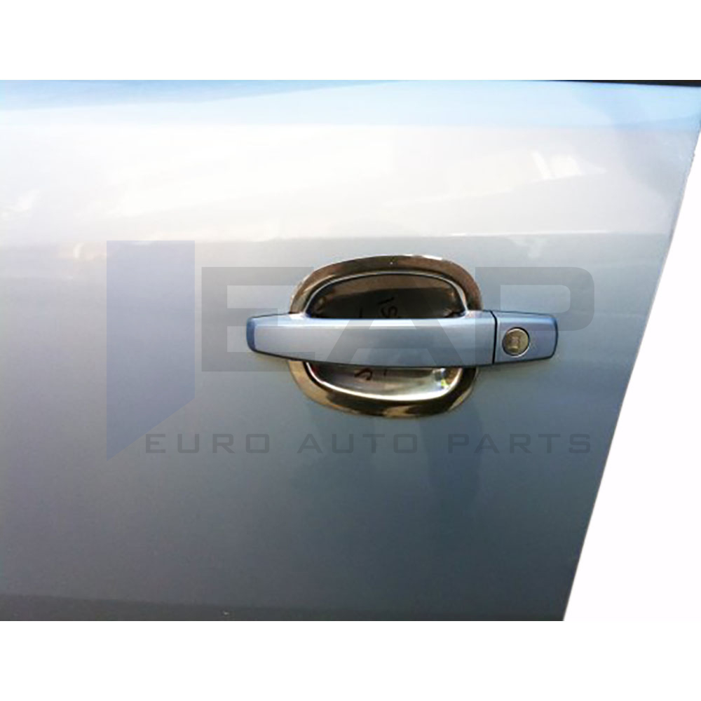Exterior Door Handle Cup Bowl Cover - 4 Doors - Stainless Steel