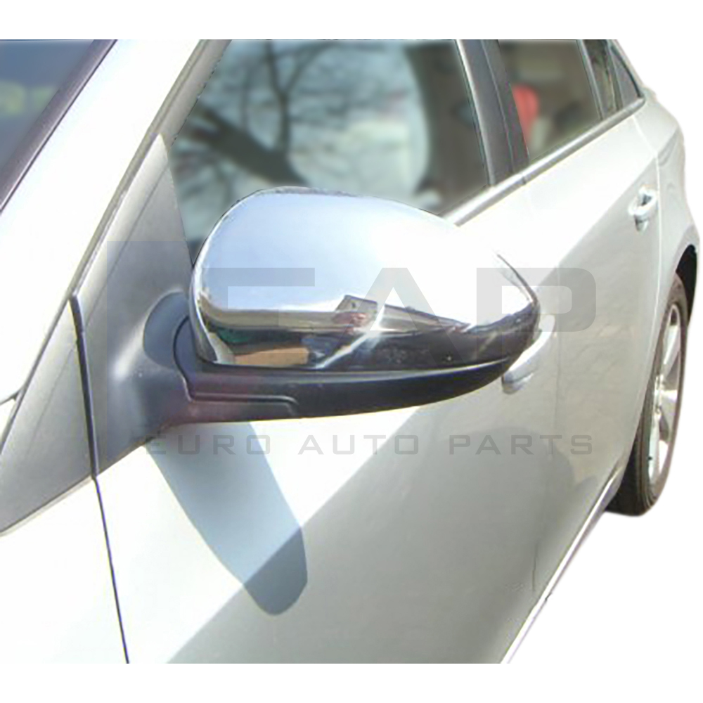 Mirror Cover 2 Pcs - Stainless Steel