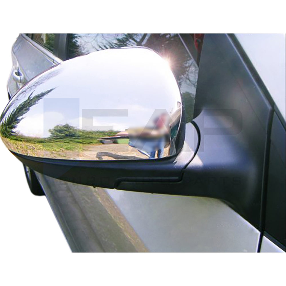 Mirror Cover 2 Pcs - Stainless Steel