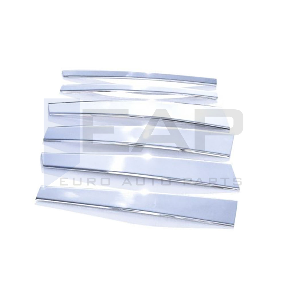 Door Post Set - 6 Pcs - Stainless Steel