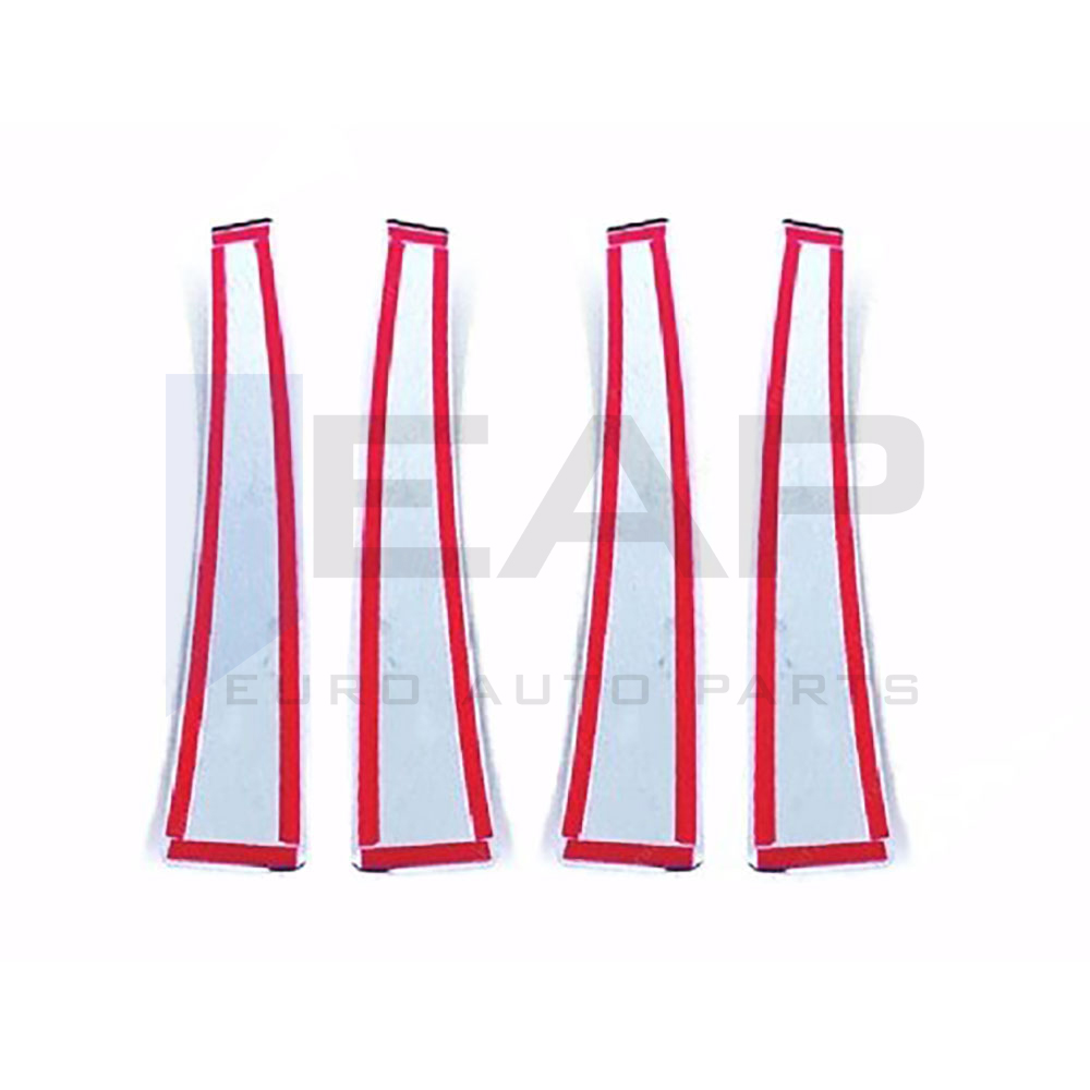 Door Post Set - 4 Pcs - Stainless Steel