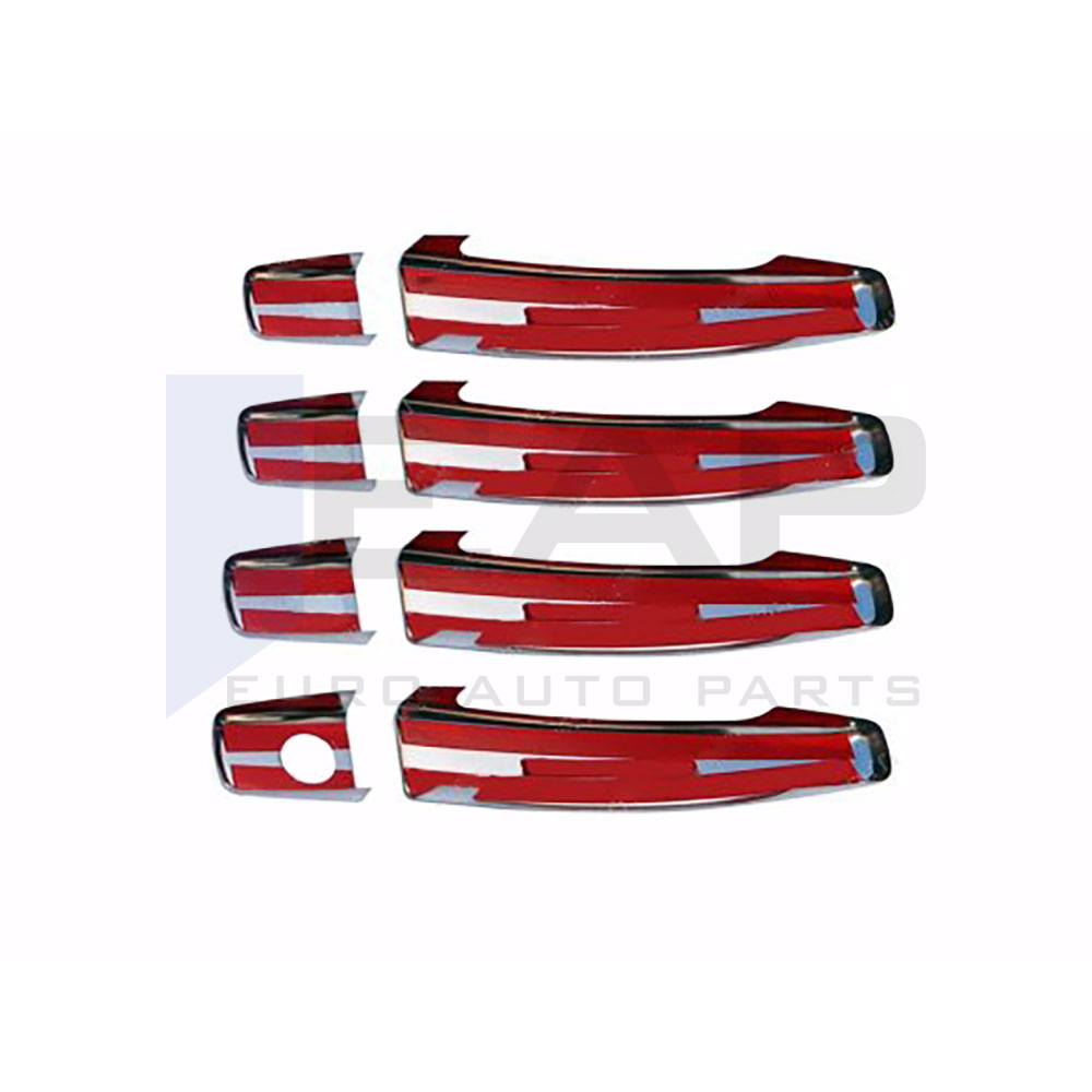 Door Handle Cover - 4 Doors - Stainless Steel