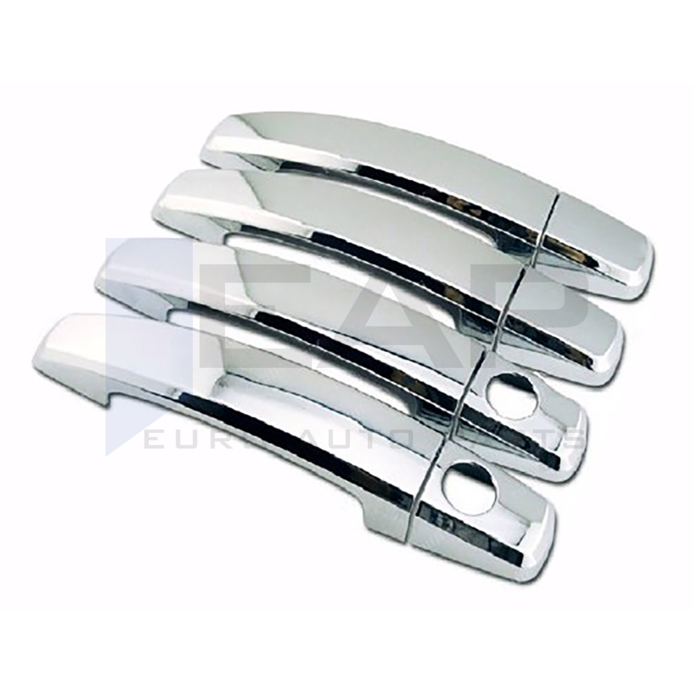 Door Handle Cover (Double Hole) - 4 Doors - Stainless Steel