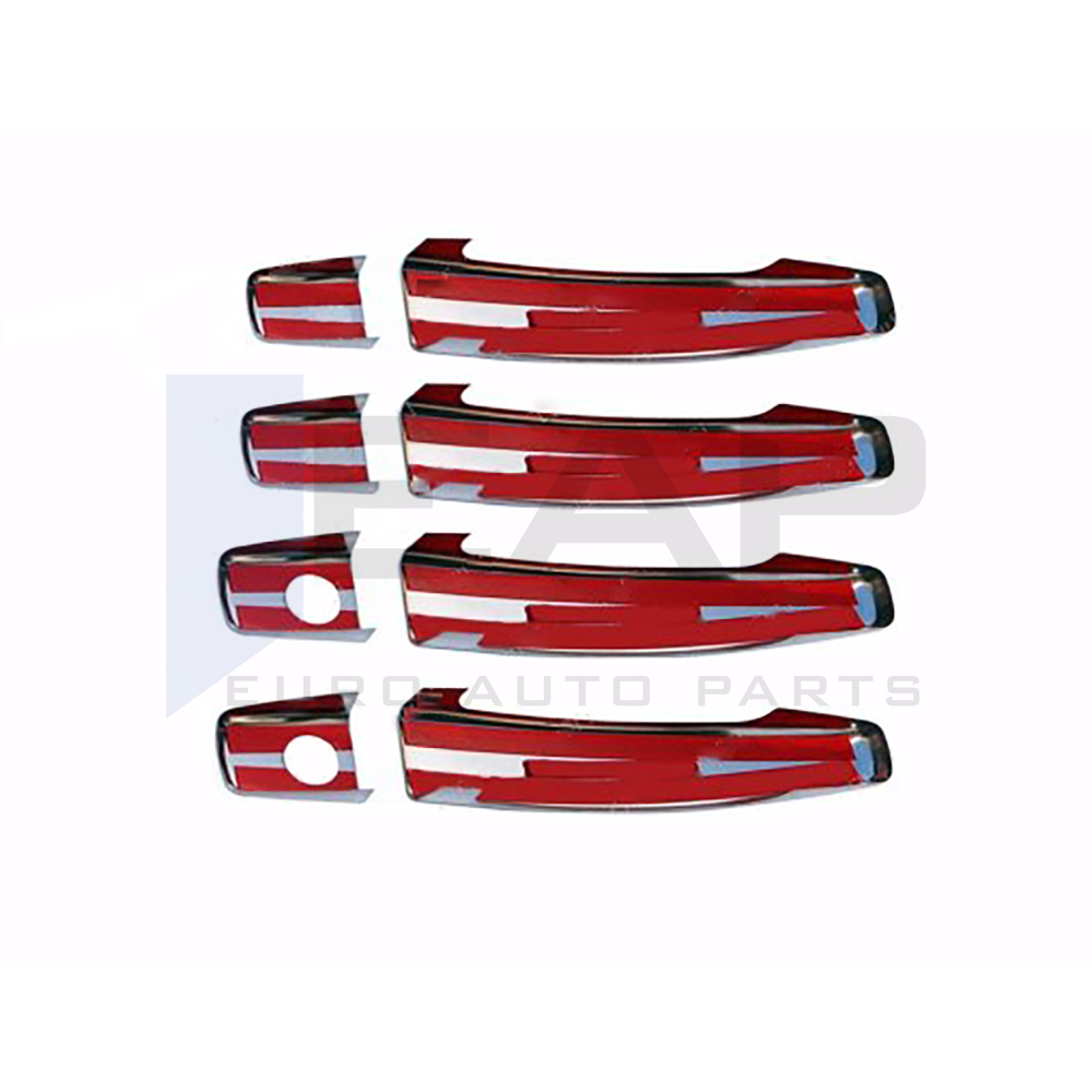 Door Handle Cover (Double Hole) - 4 Doors - Stainless Steel