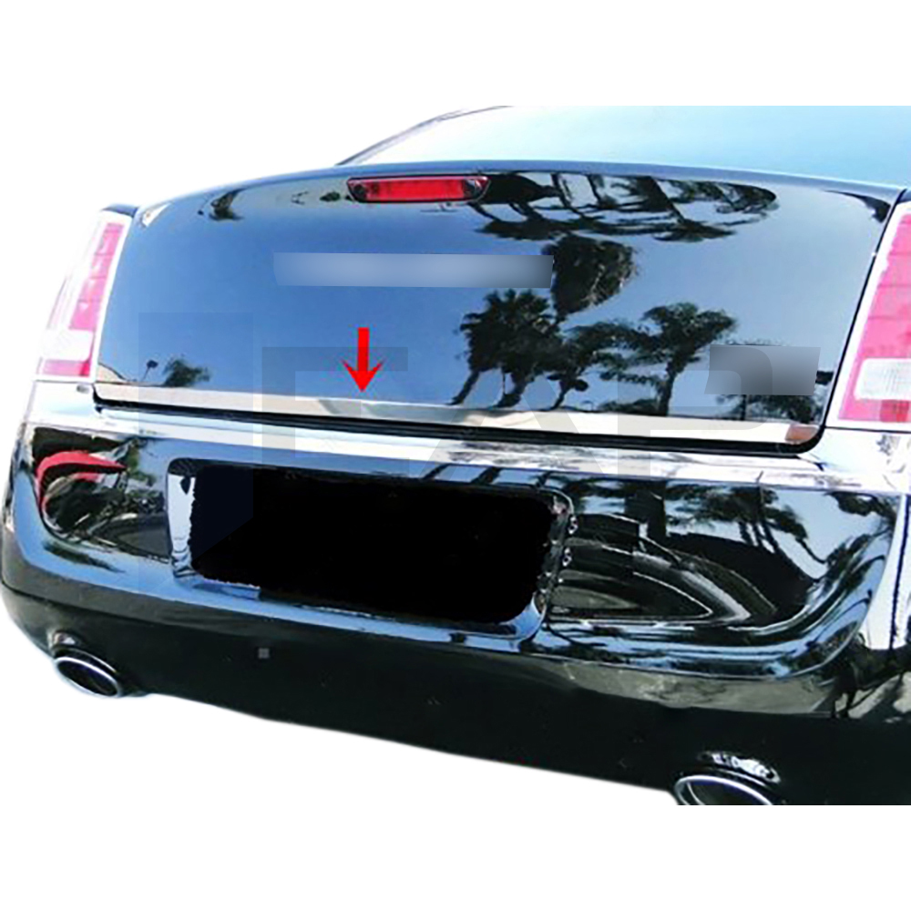 Trunk Lid Trim - Stainless Steel