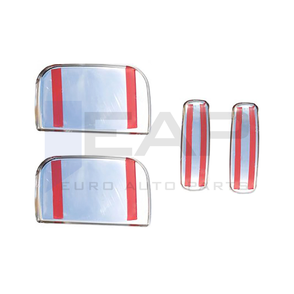 Door Handle Cover - 4 Doors - Stainless Steel