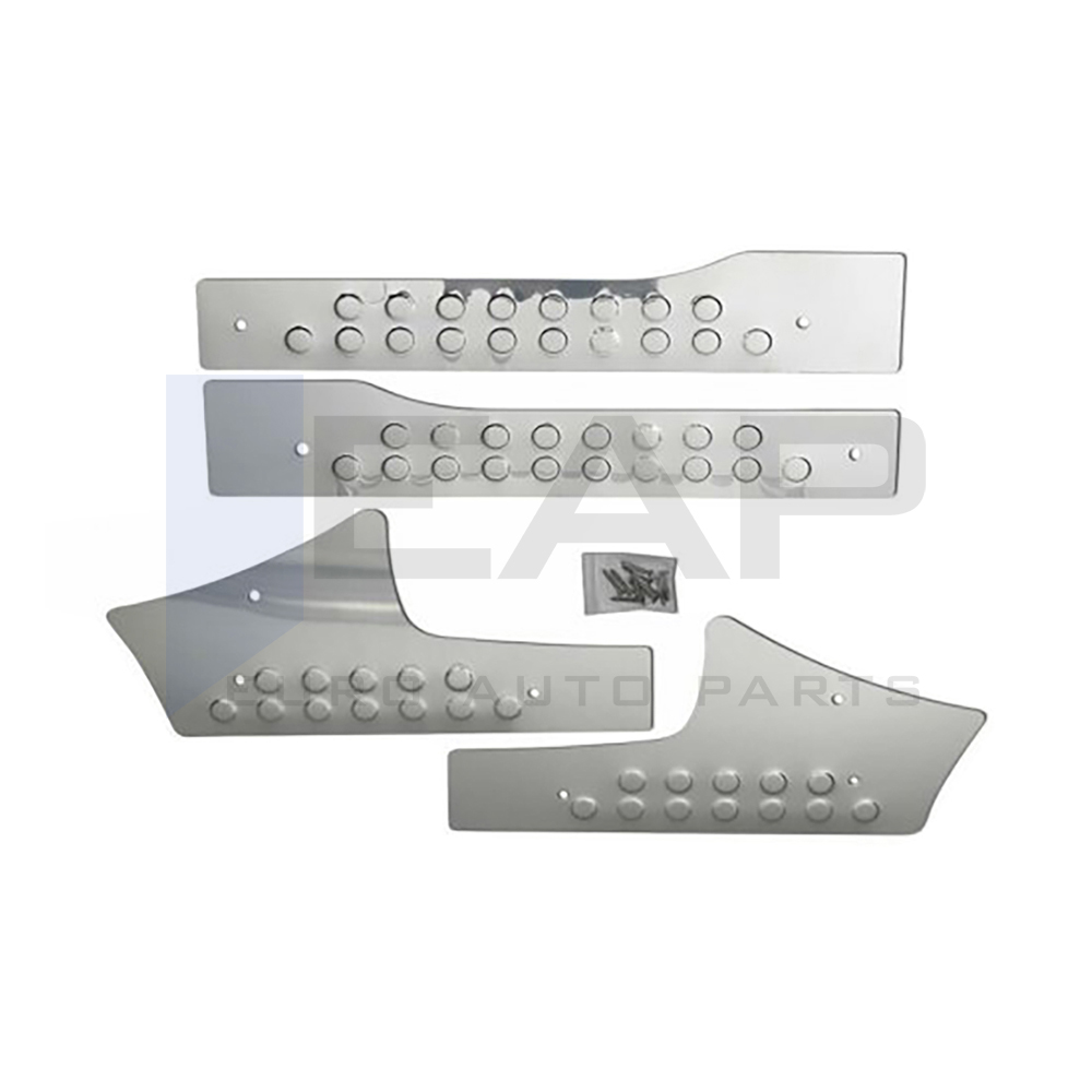 Interior Door Threshold Cover - 4 Doors - Stainless Steel
