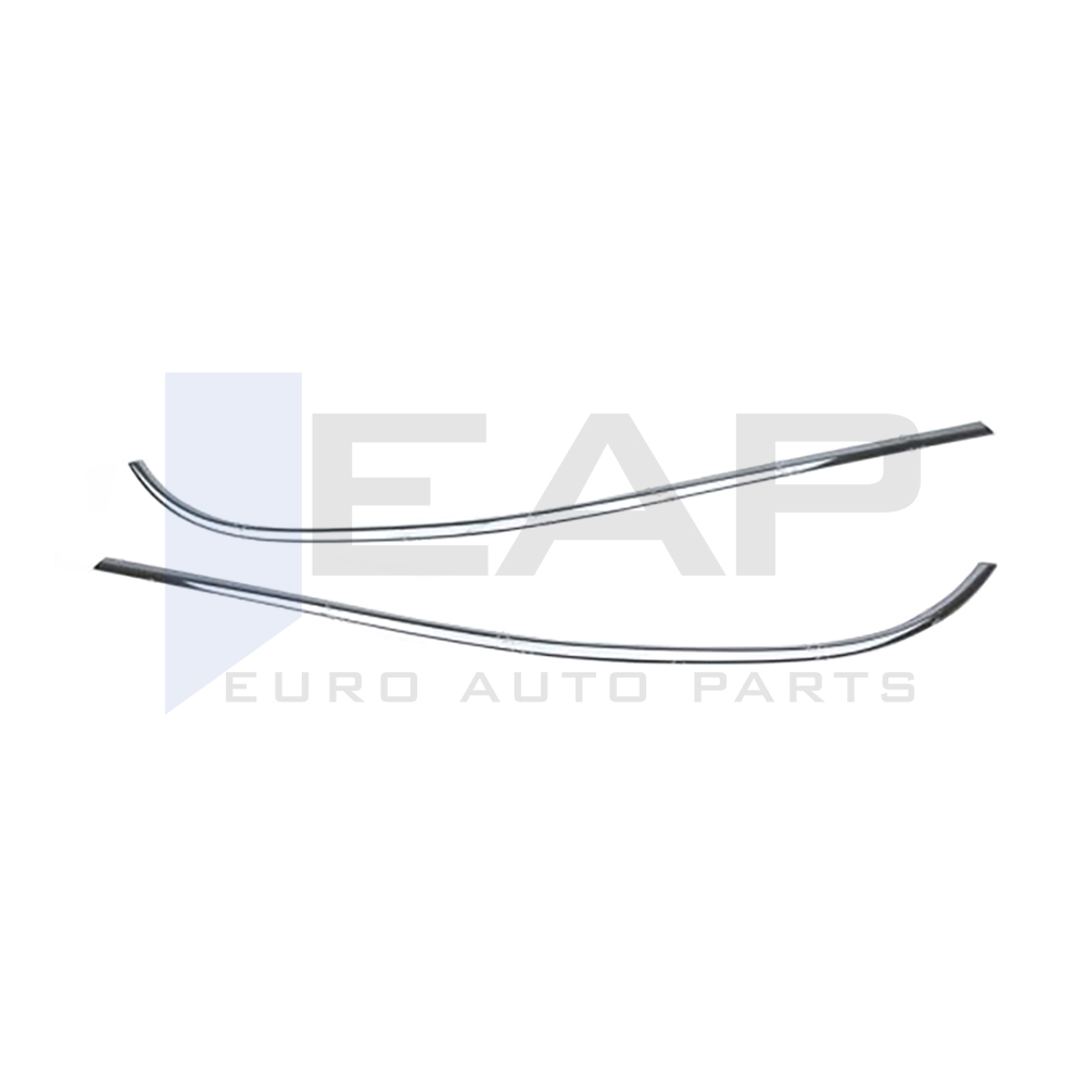 Window Frame Garnish - 2 Pcs - Stainless Steel