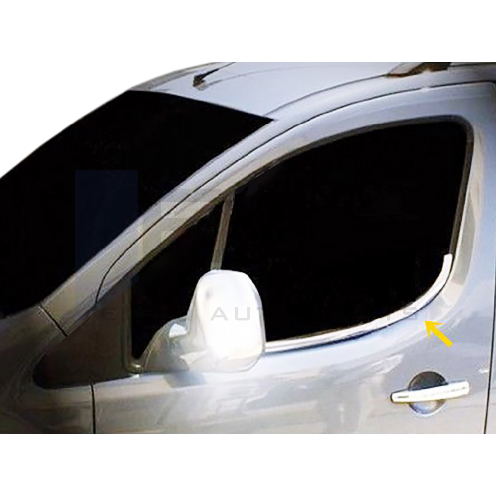 Window Frame Garnish - 2 Pcs - Stainless Steel