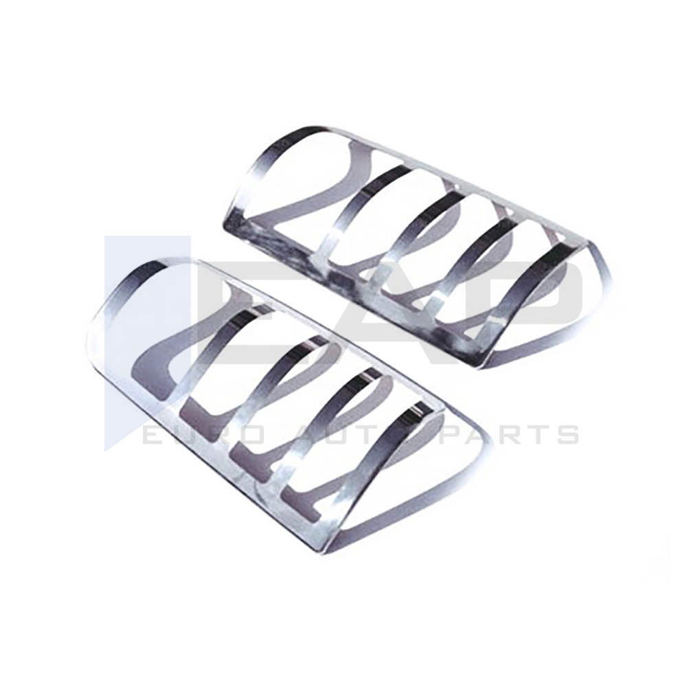 Tail Light Frame - 2 Pcs - Stainless Steel