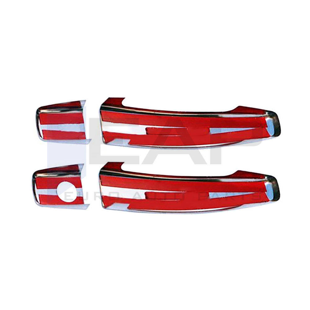 Door Handle Cover - 2 Doors - Stainless Steel