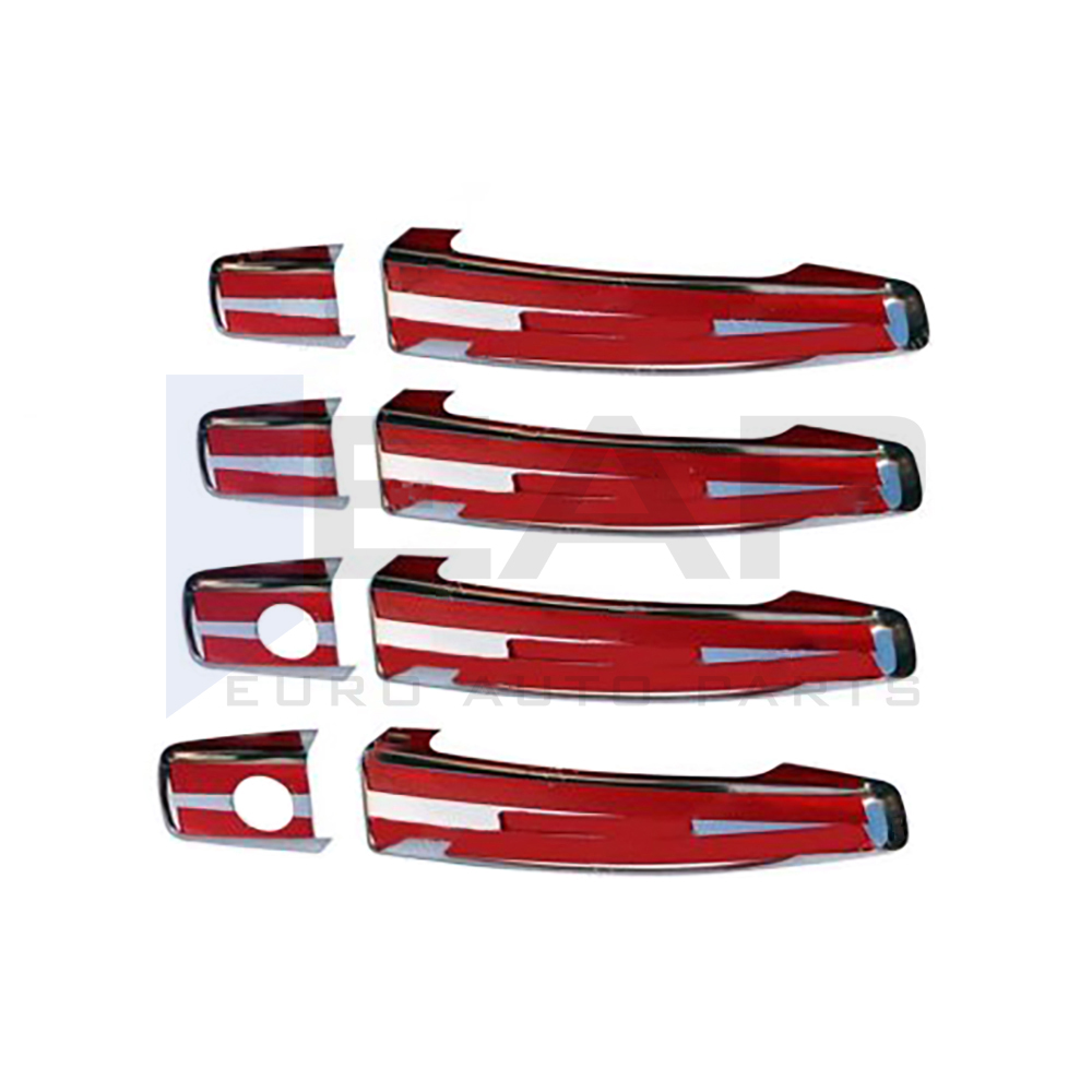 Door Handle Cover (Double Hole) - 4 Doors - Stainless Steel