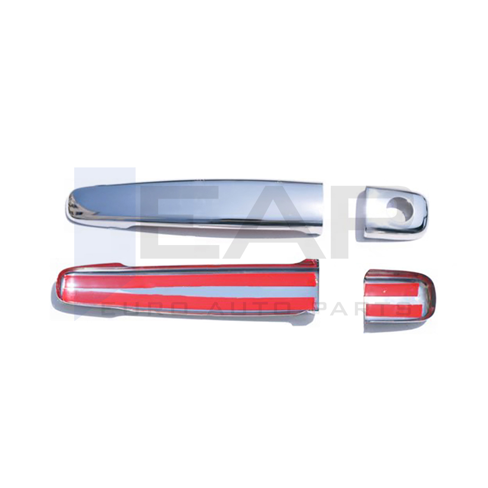 Door Handle Cover - 2 Doors - Stainless Steel