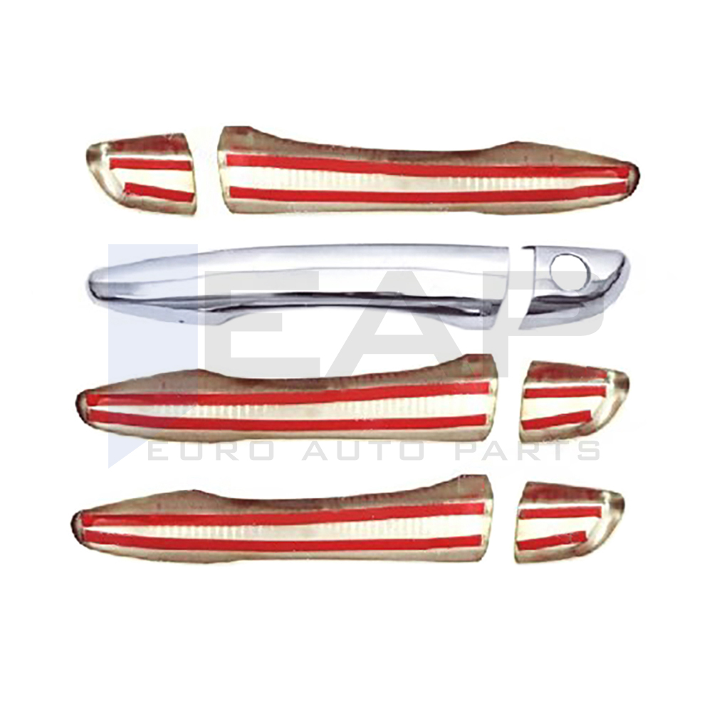 Door Handle Cover - 4 Doors - Stainless Steel