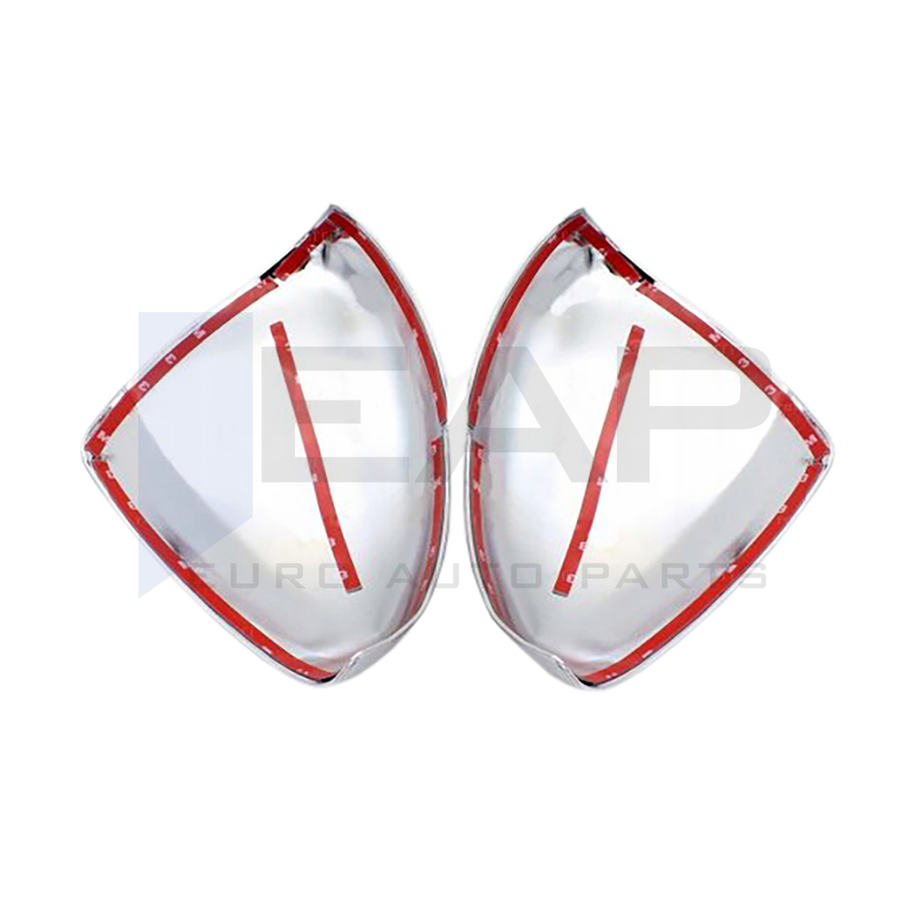 Mirror Cover - 2 Pcs - Stainless Steel