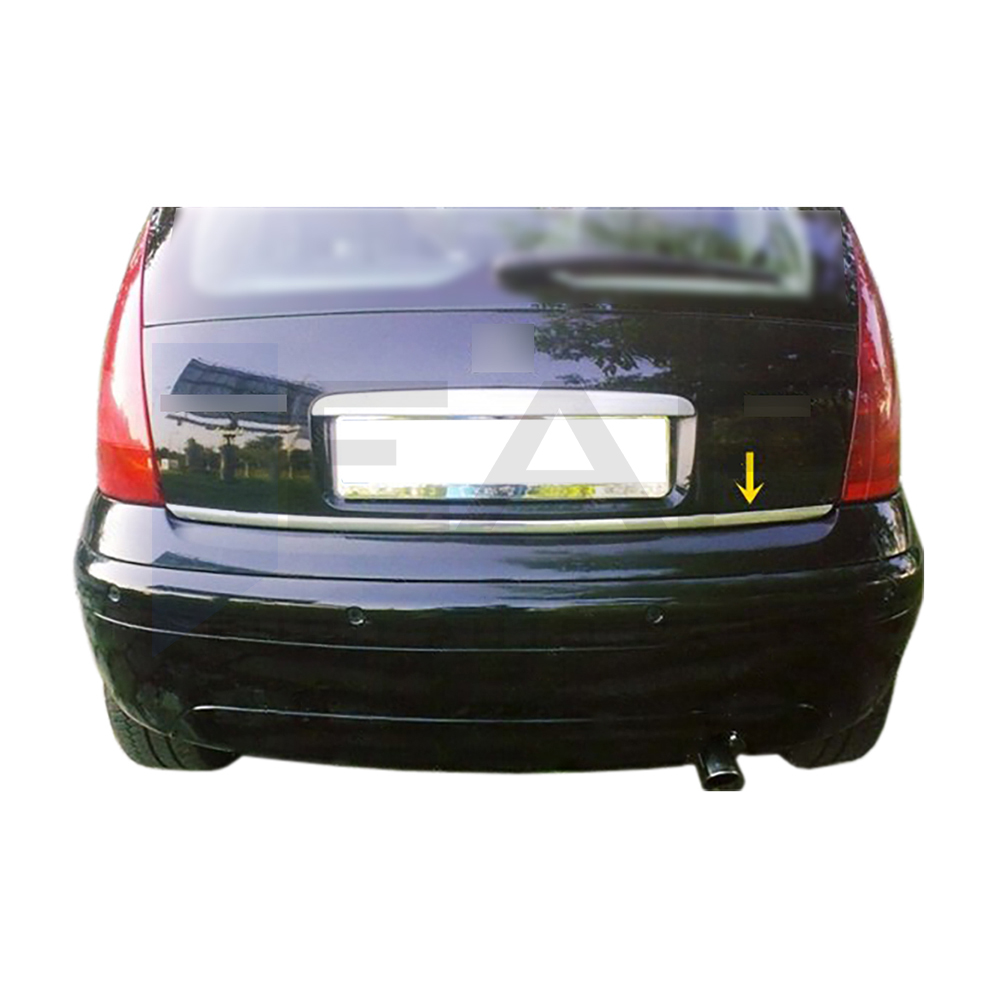 Trunk Lid Trim - Stainless Steel