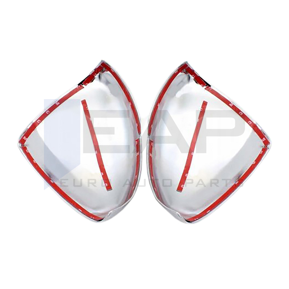 Mirror Cover - 2 Pcs - Stainless Steel