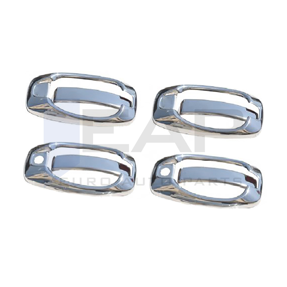 Door Handle Cover Frame - 4 Doors - Stainless Steel
