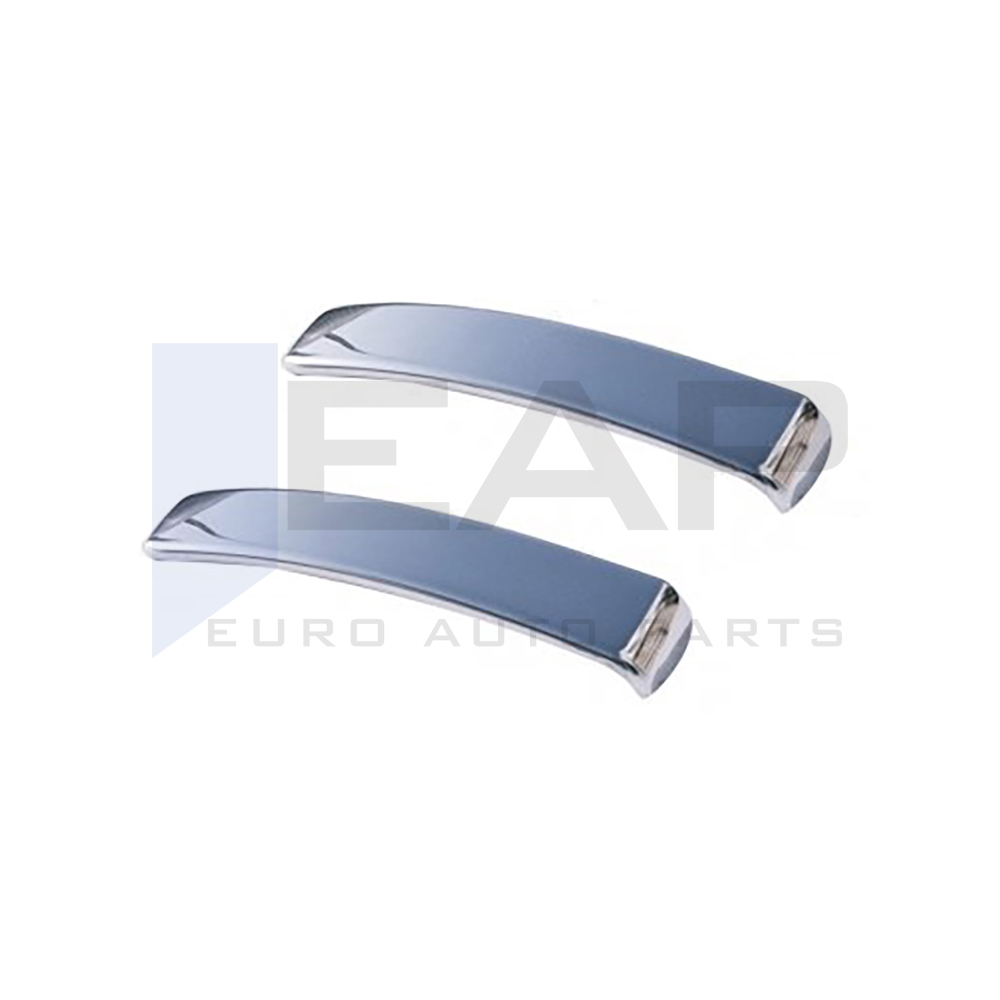 Door Handle Cover - 2 Doors - Stainless Steel