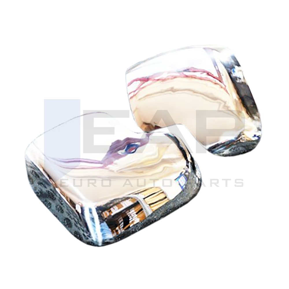 Mirror Cover - 2 Pcs - Stainless Steel