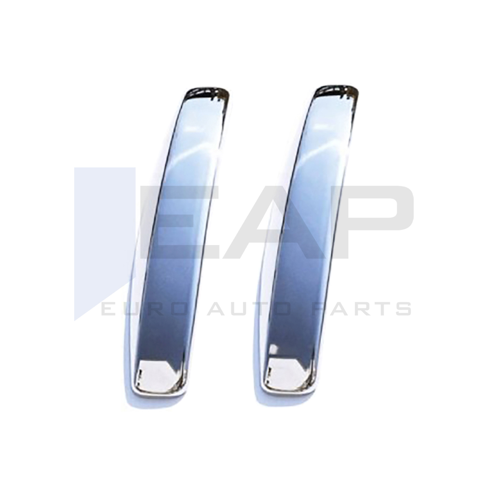 Door Handle Cover - 2 Doors - Stainless Steel