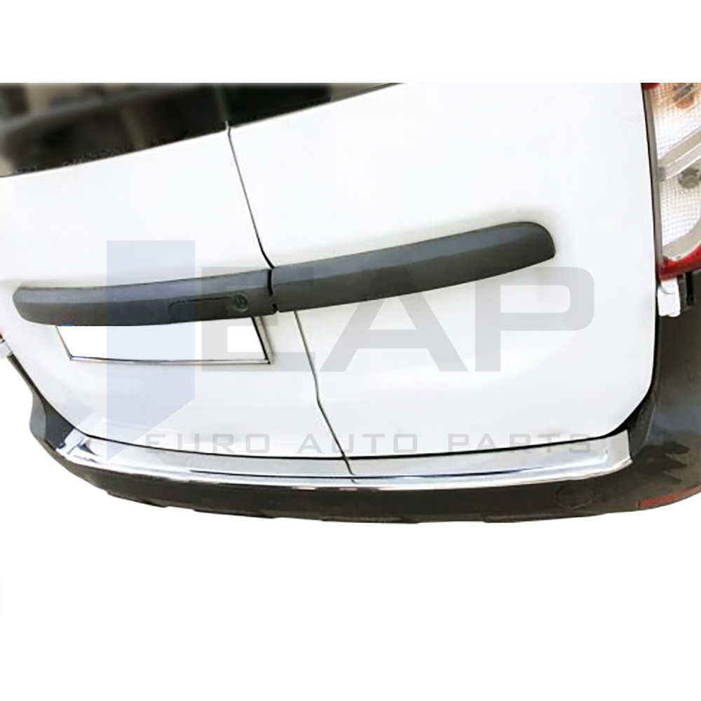 Rear Bumper Protector - Stainless Steel