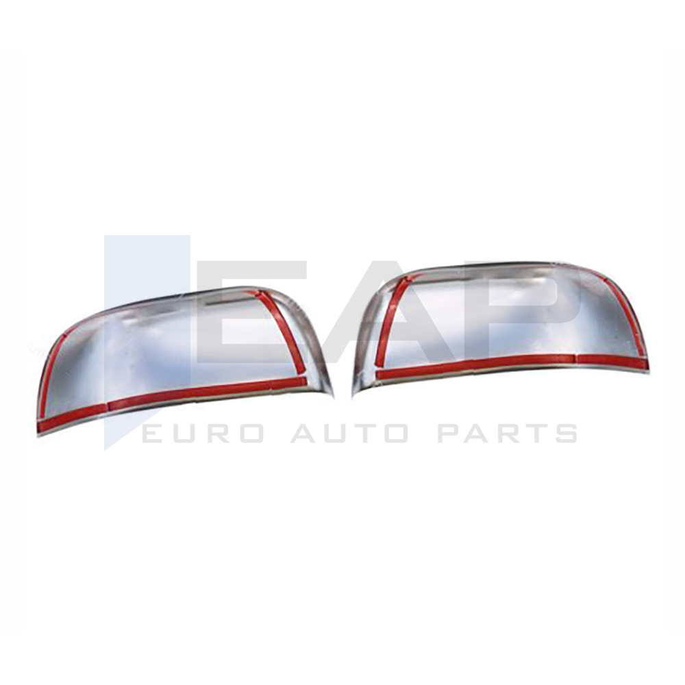 Mirror Cover - 2 Pcs - Stainless Steel