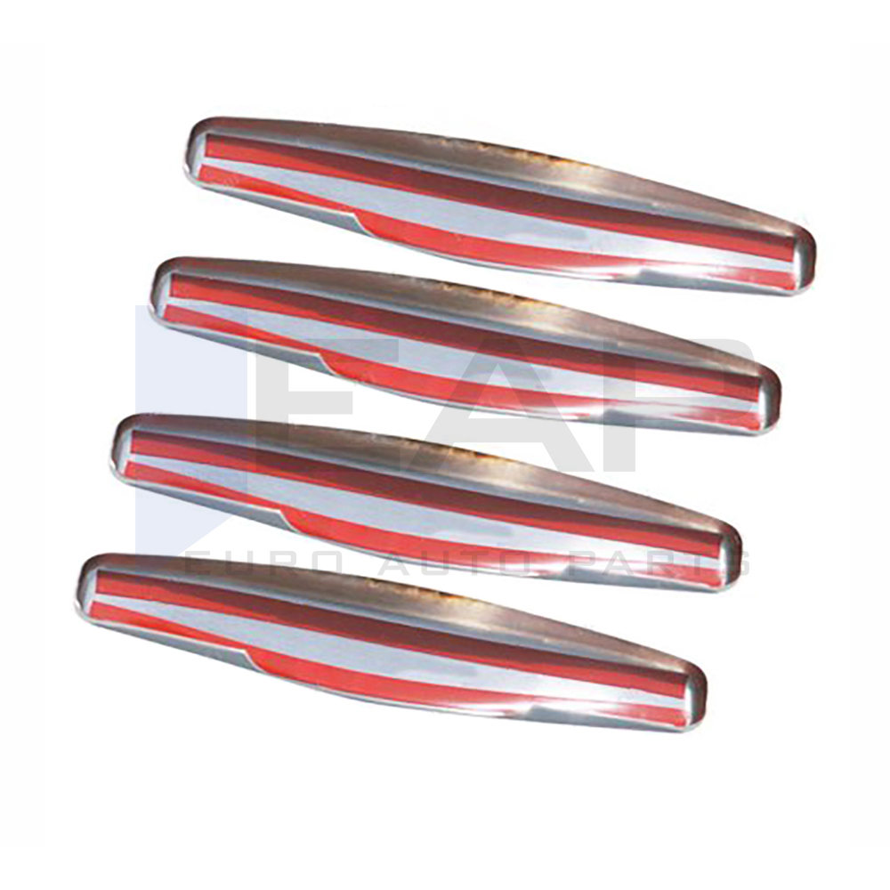 Door Handle Cover - 4 Doors - Stainless Steel