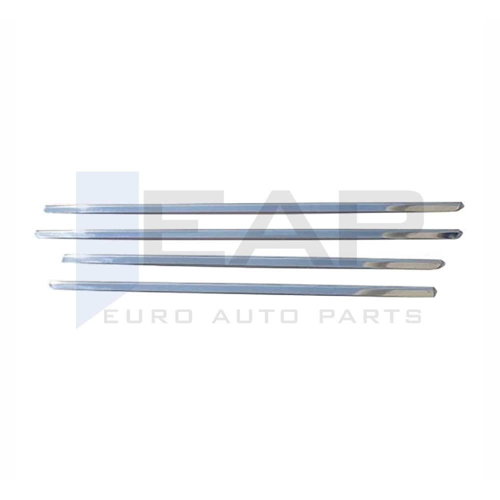 Window Frame Garnish - 4 Pcs - Stainless Steel