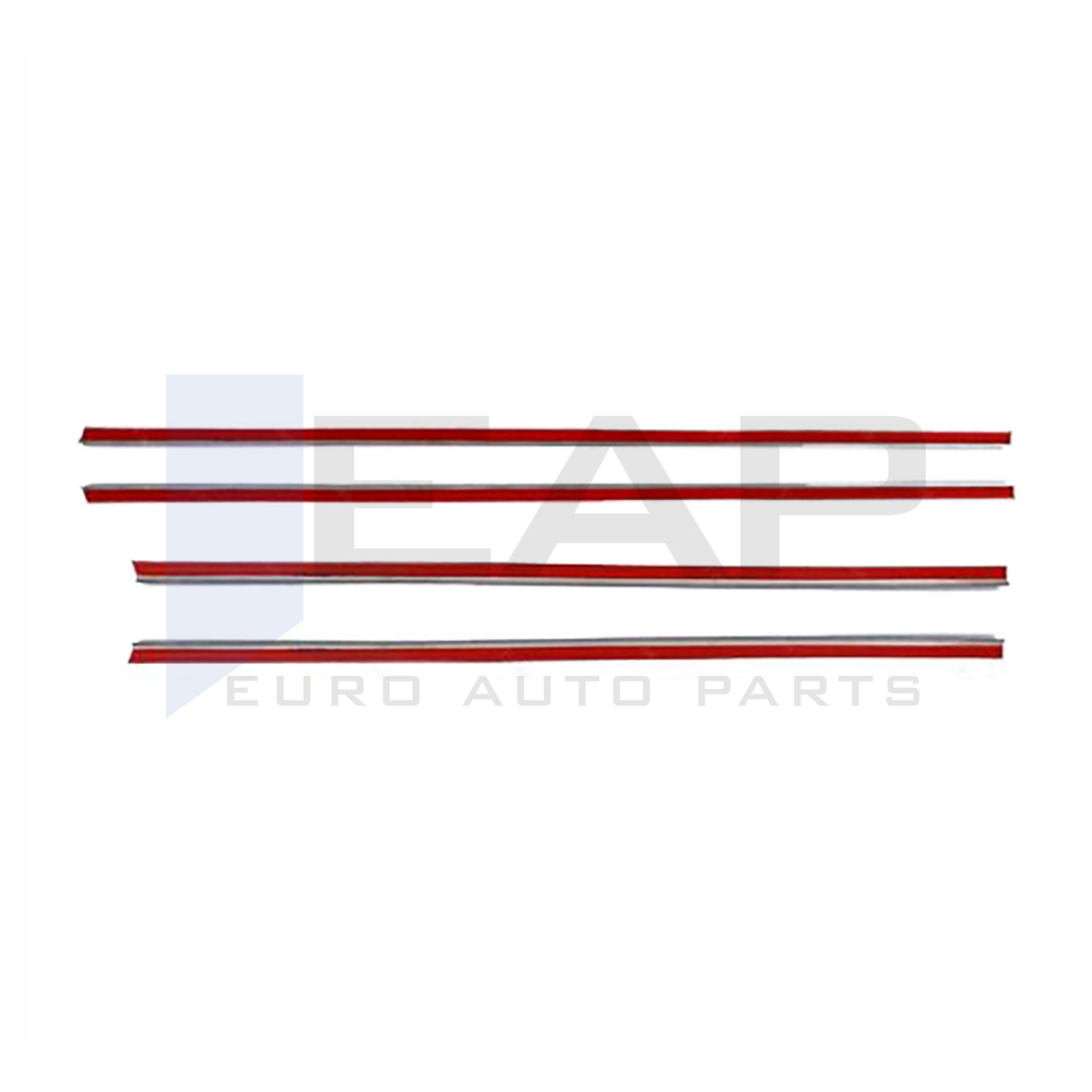 Window Frame Garnish - 4 Pcs - Stainless Steel